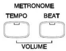 KAWAI CN470 - METRONOME-TASTEN - 1