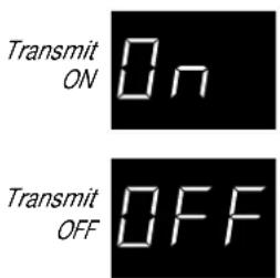 Transmit ON Transmit OFF ON OFF