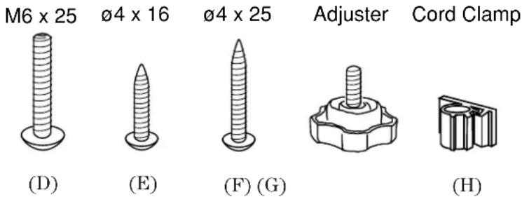 KAWAI CN4 - PARTS PROVIDED - 1