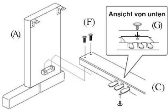 KAWAI CN380 - Enthaltene Teile - 5