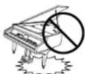 KAWAI CP205 - CAUTION - 7
