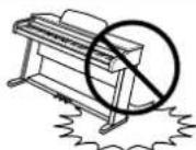KAWAI CA970 - Stellen Sie das Instrument nicht an folgenden Plätzen auf. - 7