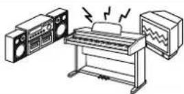 KAWAI CA770 - Stellen Sie das Instrument nicht an folgenden Plätzen auf. - 9