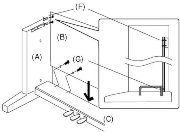 KAWAI CA1200 - ENTHALTENE TEILE - 6