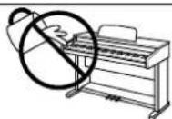 KAWAI CA1200 - Stellen Sie das Instrument nicht an folgenden Plätzen auf. - 6