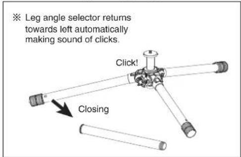 Velbon Ultra 555 - Identification of main parts - 6