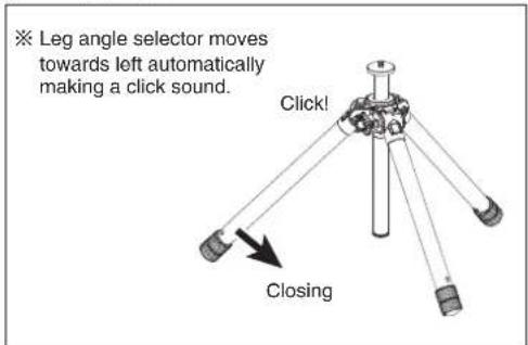 Velbon Ultra 555 - Identification of main parts - 7