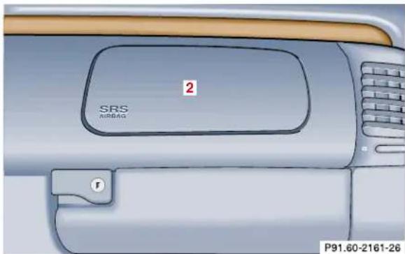 Mercedes-Benz CLK Coupe (2001) - Emergency tensioning retractor (ETR) - 2