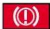 Mercedes-Benz CLK Coupe (2001) - Indicator lamps in the instrument cluster - 4