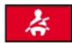 Mercedes-Benz CLK Coupe (2001) - Seat belt warning lamp - 1