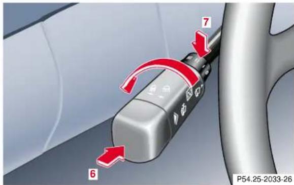Mercedes-Benz CLK Coupe (2001) - 120Combination switch - 1