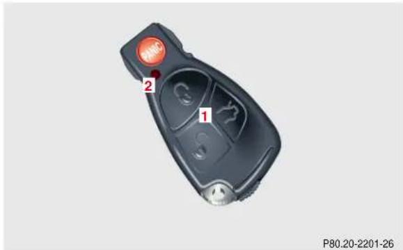Mercedes-Benz CLK Coupe (2001) - Exterior lamps - 2