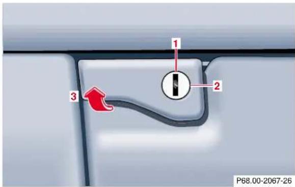 Mercedes-Benz CLK Coupe (2001) - 154Interior equipment - 1