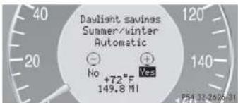 Mercedes-Benz CLK Coupe (2005) - summer/Standard time winter) - 1