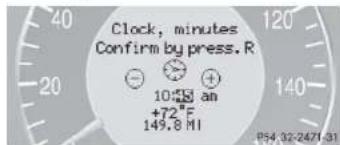 Mercedes-Benz CLK Coupe (2005) - Setting time (minutes) - 2