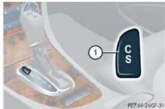 Mercedes-Benz CLK Coupe (2005) - Automatic shift program - 1