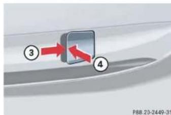 Mercedes-Benz CLK Coupe (2005) - To remove cover: - 1