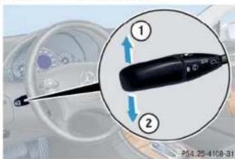 Mercedes-Benz CLK Coupe (2005) - Turn signals - 1