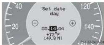 Mercedes-Benz CLK Coupe (2005) - Control system - 1