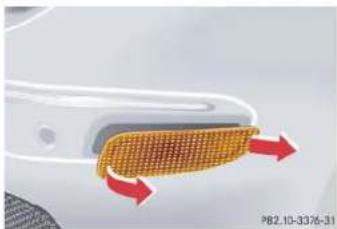 Mercedes-Benz CLK Coupe (2005) - Side marker lamp bulb - 1
