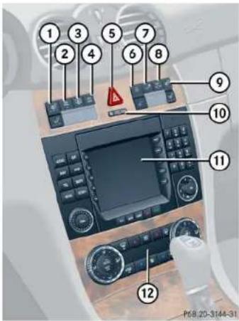 Mercedes-Benz CLK Coupe (2005) - Upper part - 1
