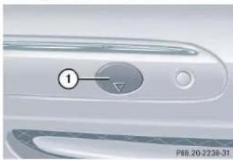 Mercedes-Benz CLK Coupe (2005) - Installing towing eye bolt - 1