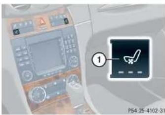 Mercedes-Benz CLK Coupe (2005) - Seat ventilation\* - 1