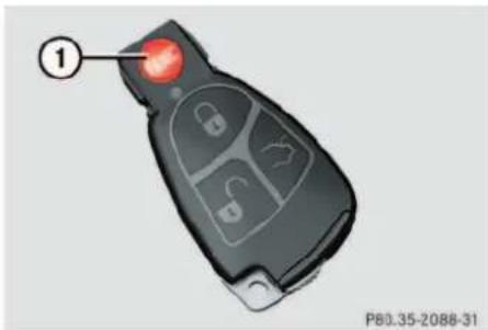 Mercedes-Benz CL-Class (2003) - Panic alarm - 1
