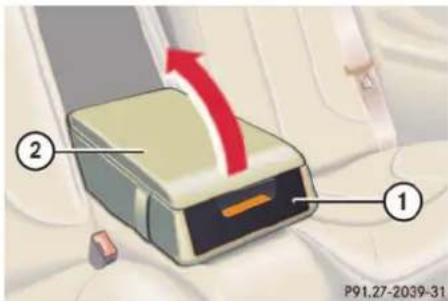 Mercedes-Benz CL-Class (2003) - First aid kit - 1