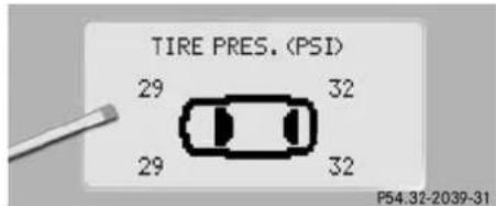 Mercedes-Benz CL-Class (2003) - Tires and wheels - 1