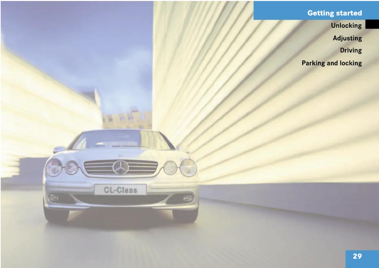 Mercedes-Benz CL-Class (2003) - Item Page - 1