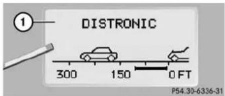 Mercedes-Benz CL-Class (2003) - Distronic activated - 1