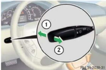 Mercedes-Benz CL-Class (2003) - Combination switch - 1