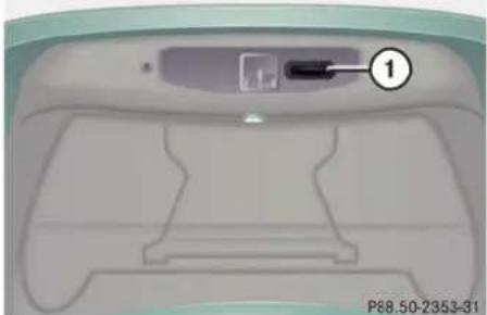 Mercedes-Benz CL-Class (2003) - Locking and unlocking - 1