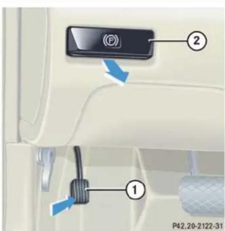 Mercedes-Benz CL-Class (2003) - Parking and locking - 1