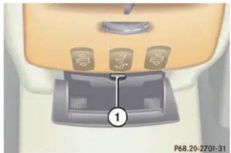 Mercedes-Benz CL-Class (2003) - Useful features - 1
