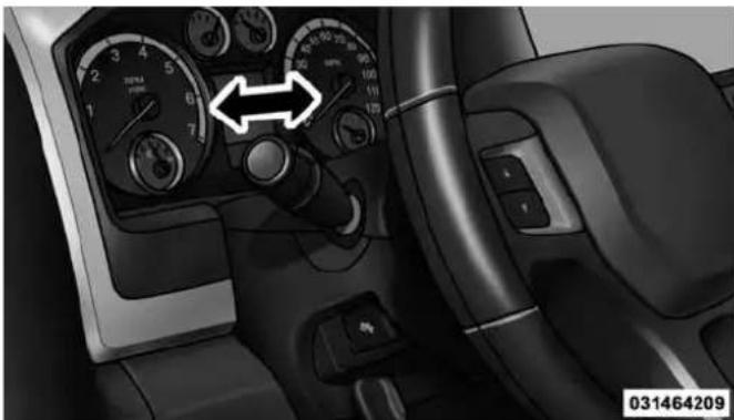 RAM 3500 (2015) - High/Low Beam Switch - 1
