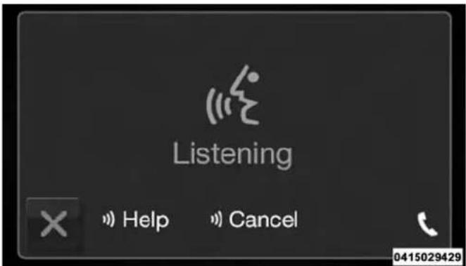 Listening Help Cancel