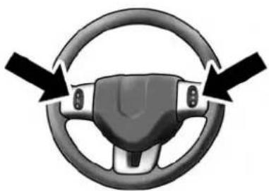 RAM 3500 (2015) - STEERING WHEEL AUDIO CONTROLS — IF EQUIPPED - 1