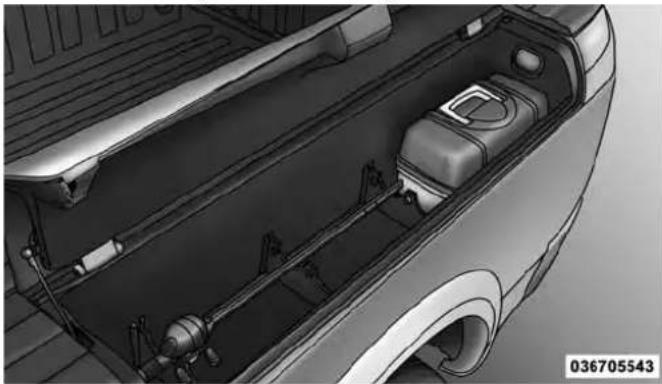 RAM 2500 (2015) - RamBox® Integrated Box Side Storage Bins - 1