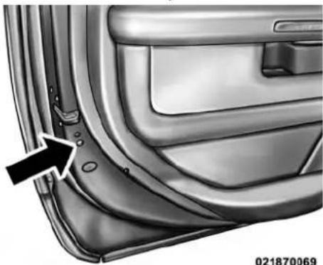 RAM 2500 (2015) - Child-Protection Door Lock - 1