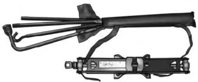 RAM 2500 (2015) - ReinstallingTheJackAndTools(1500Series) - 1