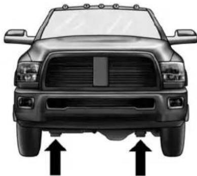 RAM 2500 (2015) - FrontJackingLocation - 1