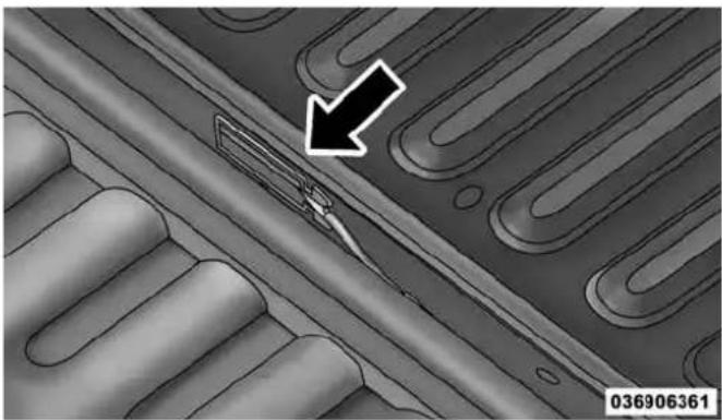 RAM 2500 (2015) - Disconnecting The Rear Camera Or Remote Keyless Entry — If Equipped - 1