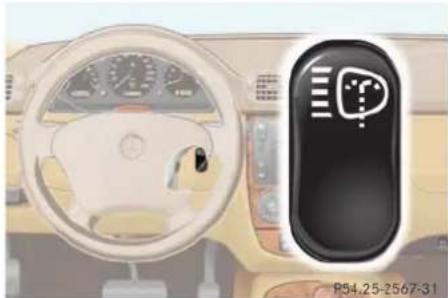 Mercedes-Benz ML-Class (2003) - Headlamp cleaning system\* - 1