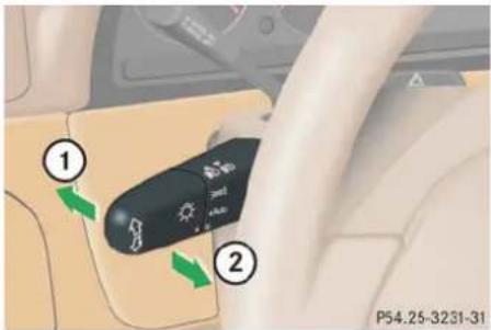 Mercedes-Benz ML-Class (2003) - Combination switch - 1