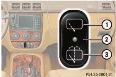 Mercedes-Benz ML-Class (2003) - Rear window wiper - 1