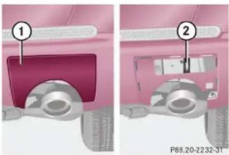 Mercedes-Benz ML-Class (2003) - Towing the vehicle - 1