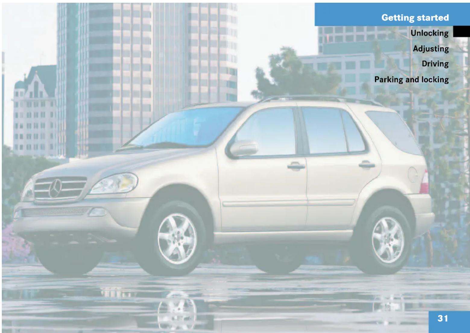 Mercedes-Benz ML-Class (2003) - Item Page - 1