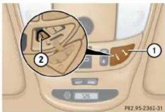 Mercedes-Benz M-Class (2004) - Useful features - 1